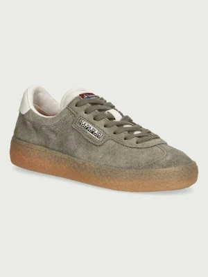 Napapijri F6TUFF01 sneakersy męskie zamszowe zielony