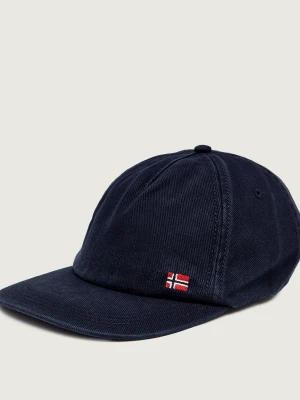 Napapijri Jeansowa bejsbolówka F-New Falis granatowy