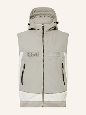 Napapijri Kamizelka Funkcyjna Clay grau