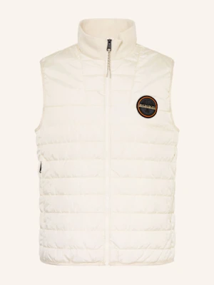 Napapijri Kamizelka Pikowana Tosa Z Mieszanki Materiałów weiss