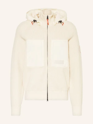 Napapijri Kardigan A-Vanoi Z Mieszanki Materiałów Z Odpinanym Kapturem beige