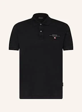 Napapijri Koszula Z Lnu Elbas Regular Fit schwarz