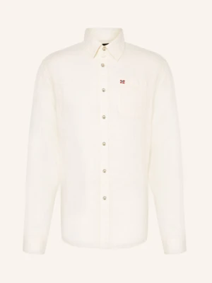 Napapijri Koszula Z Lnu G-Linen Ls Regular Fit weiss