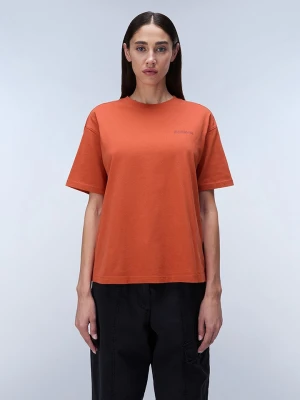 Napapijri Koszulka "Bise" w kolorze pomarańczowym rozmiar: L