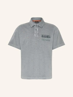 Napapijri Koszulka Polo Z Dżerseju E-Cortona gruen