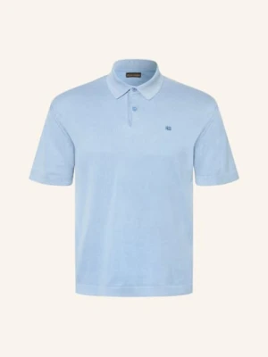 Napapijri Koszulka Polo Z Dżerseju Hudson blau