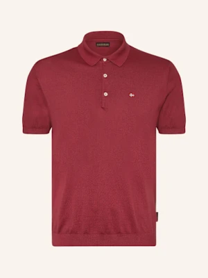 Napapijri Koszulka Polo Z Dzianiny Nelli Regular Fit rot