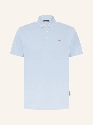 Napapijri Koszulka Polo Z Piki Ealis blau