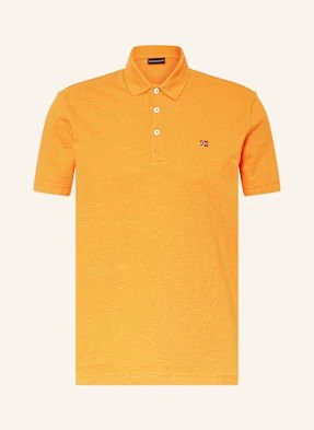 Napapijri Koszulka Polo Z Piki Ealis orange