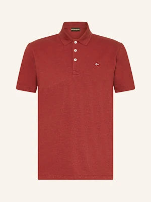 Napapijri Koszulka Polo Z Piki Ealis rot