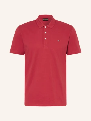 Napapijri Koszulka Polo Z Piki Ealis rot