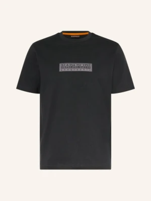 Napapijri Koszulka S-Box schwarz