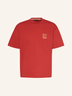 Napapijri Koszulka S-Fluorite rot