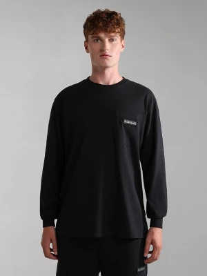 Napapijri Koszulka w kolorze czarnym rozmiar: L