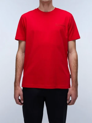 Napapijri Koszulka w kolorze czerwonym rozmiar: XL