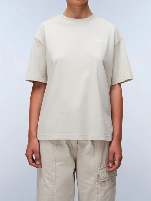 Napapijri Koszulka w kolorze kremowym rozmiar: XS
