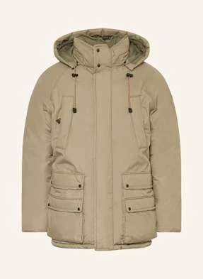 Napapijri Parka A-Gail Dwustronna Z Odpinanym Kapturem beige