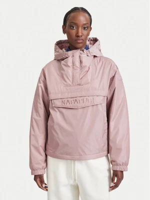 Napapijri Kurtka anorak Rainforest Optique W NP0A8AHAP241 Różowy jasny Oversize