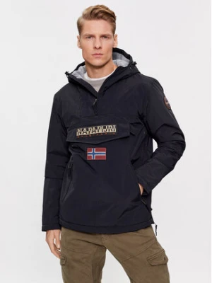 Napapijri Kurtka anorak Rainforest Pocket 2 NP0A4GMD Czarny Regular Fit