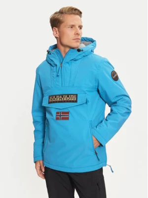 Napapijri Kurtka anorak Rainforest Pocket 2 NP0A4GMD Niebieski Regular Fit