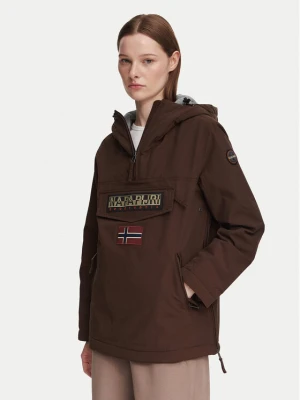 Napapijri Kurtka anorak Rainforest W Pkt 4 NP0A4GM6 Brązowy Regular Fit
