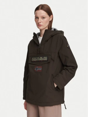 Napapijri Kurtka anorak Rainforest W Pkt 4 NP0A4GM6 Brązowy Regular Fit