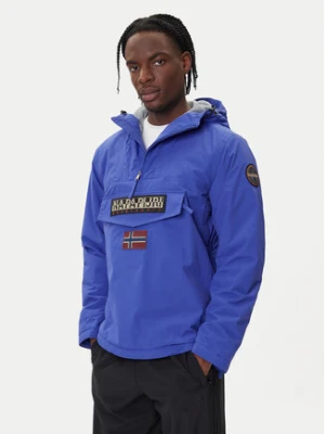 Napapijri Kurtka anorak Rainforest Winter 3 NP0A4GMC Niebieski Regular Fit