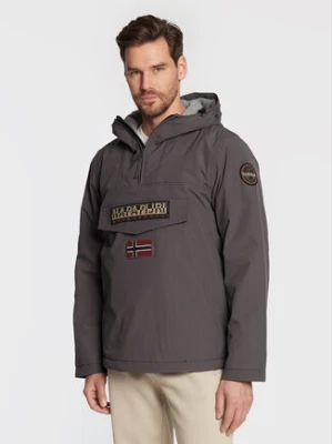 Napapijri Kurtka anorak Rainforest Winter 3 NP0A4GMC Szary Regular Fit