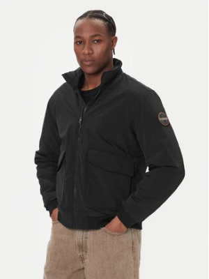 Napapijri Kurtka bomber A-Giovi NP0A88U2 Czarny Regular Fit