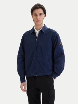 Napapijri Kurtka jeansowa A-Arrayanes NP0A4FI4 Granatowy Regular Fit