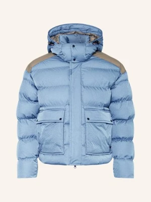 Napapijri Kurtka Pikowana A-Gail Z Odpinanym Kapturem blau