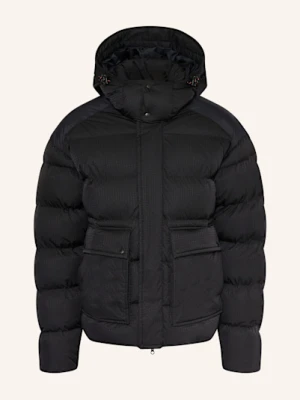 Napapijri Kurtka Pikowana A-Gail Z Odpinanym Kapturem schwarz