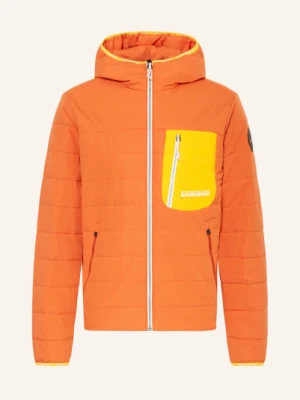 Napapijri Kurtka Pikowana Huron orange