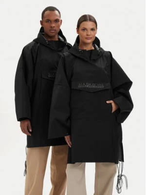 Napapijri Kurtka przeciwdeszczowa A-Raincape L NP0A4H4D9411 Czarny Oversize