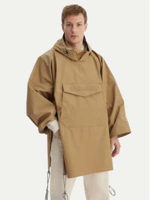 Napapijri Kurtka przeciwdeszczowa A-Raincape L NP0A4H4DN2D1 Beżowy Oversize