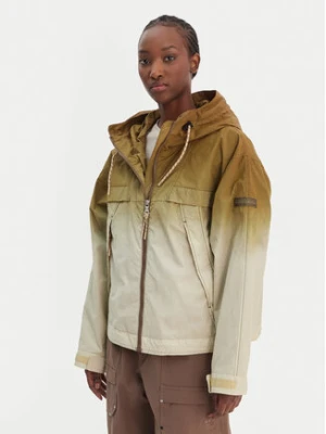 Napapijri Kurtka przejściowa A-Traveler Short DW NP0A4I6GG3A1 Zielony Regular Fit