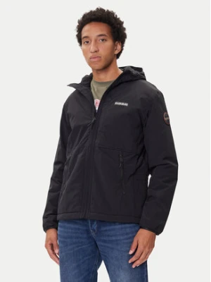 Napapijri Kurtka przejściowa A-Tundra Wint 1 NP0A8928 Czarny Regular Fit