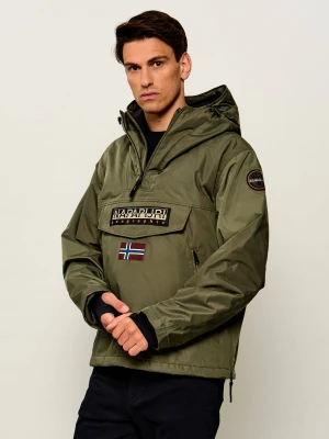 Napapijri Kurtka Rainforest Next | Loose fit oliwkowy