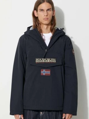 Napapijri kurtka RAINFOREST WINTER 3 męska kolor czarny zimowa NP0A4GMC0411