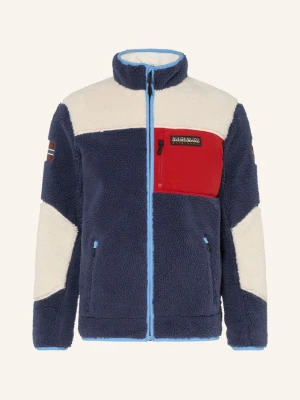 Napapijri Kurtka Z Futerkiem Teddy Yupik Fz 5 blau