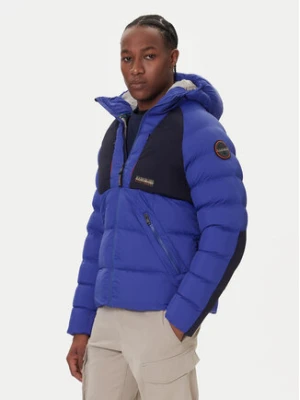 Napapijri Kurtka zimowa Moesa NP0A4I1R Niebieski Regular Fit
