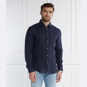 Napapijri Lniana koszula | Regular Fit