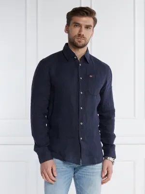 Napapijri Lniana koszula | Regular Fit