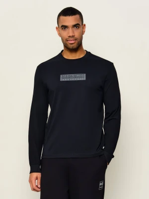 Napapijri Longsleeve -Box | Relaxed fit czarny