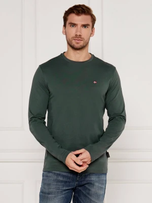 Napapijri Longsleeve SALIS | Regular Fit zielony