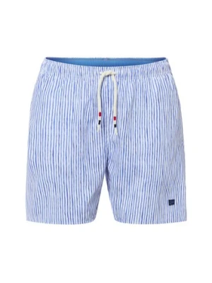 Napapijri Męskie kąpielówki Mężczyźni niebieski|biały,