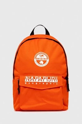 Napapijri plecak H-Hornby kolor pomarańczowy duży wzorzysty NP0A4HNDA631