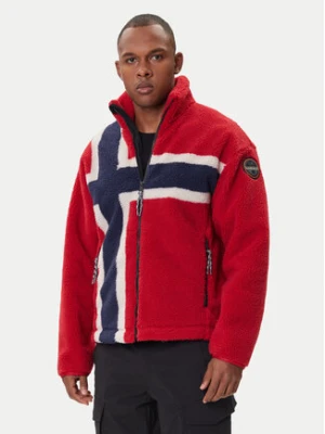 Napapijri Polar NP0A88TC Czerwony Regular Fit