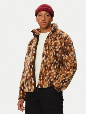 Napapijri Polar T-Fleeve Fz NP0A8AO4 Brązowy Regular Fit