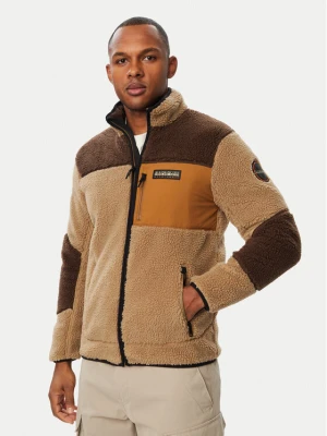 Napapijri Polar Yupik NP0A8AZU Beżowy ciemny Regular Fit